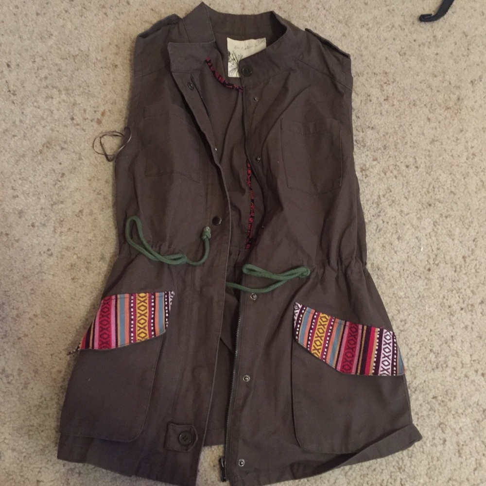 Army Green Vest